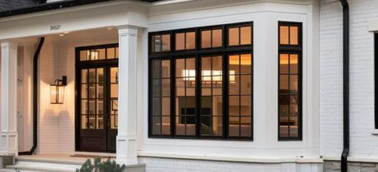 Black Windows For House in North Vancouver, BC