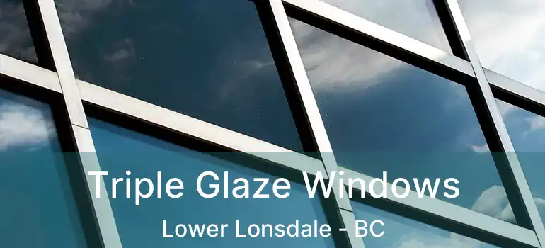  Triple Glaze Windows Lower Lonsdale - BC